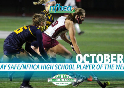 Tamer named Play Safe/NFHCA October High School Player of the Month