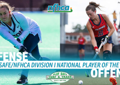 Kennedy, Rhodes named Play Safe/NFHCA Division I National Players of the Week