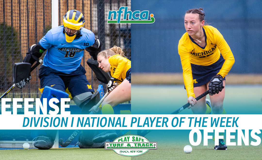 Peterson, Spieker named Play Safe Turf & Track/NFHCA Division I National Players of the Week