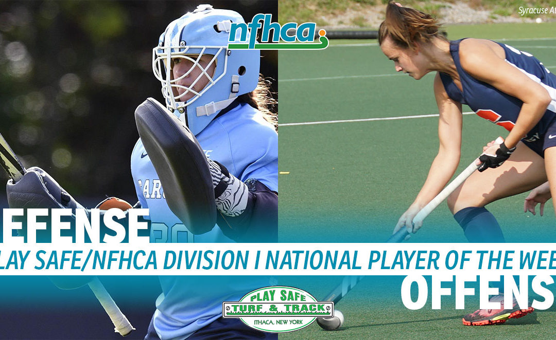 Hendry, van Boetzelaer named Play Safe/NFHCA Division I National Players of the Week