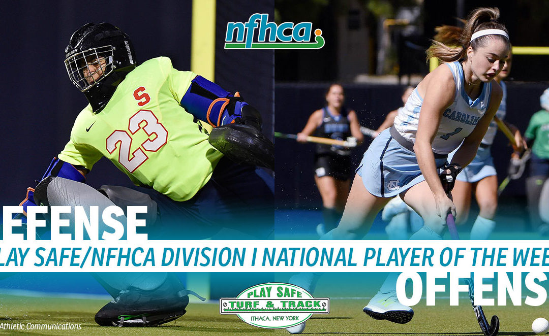 Matson, Taylor named Play Safe/NFHCA Division I National Players of the Week