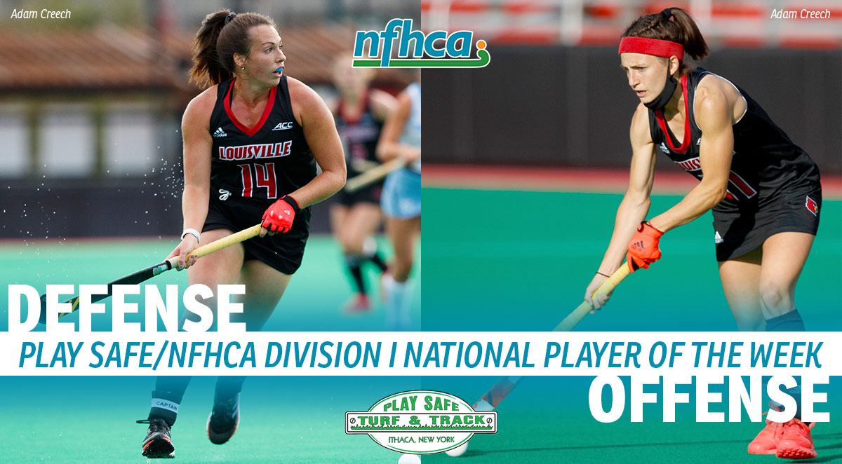 louisville field hockey players nfhca division 1 national player of the week