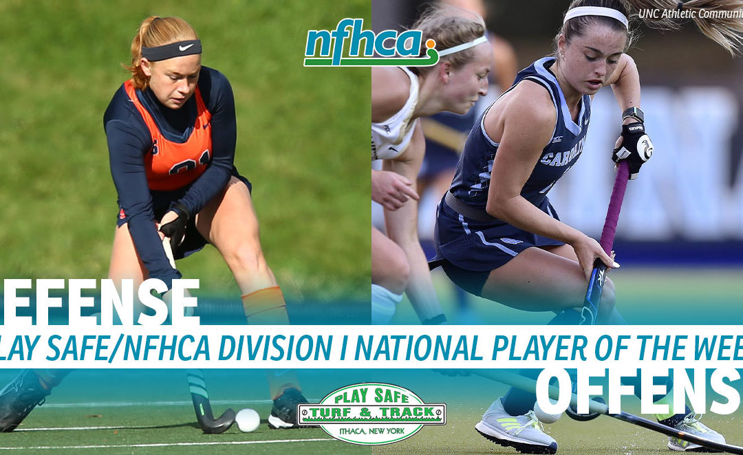 Matson, van den Niewenhof named Play Safe/NFHCA Division I National Players of the Week