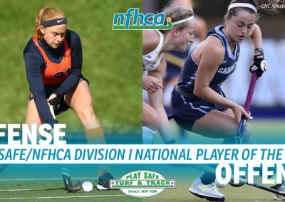 Matson, van den Niewenhof named Play Safe/NFHCA Division I National Players of the Week