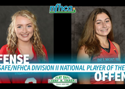 Aiello, Smith named Play Safe/NFHCA Division II National Players of the Week