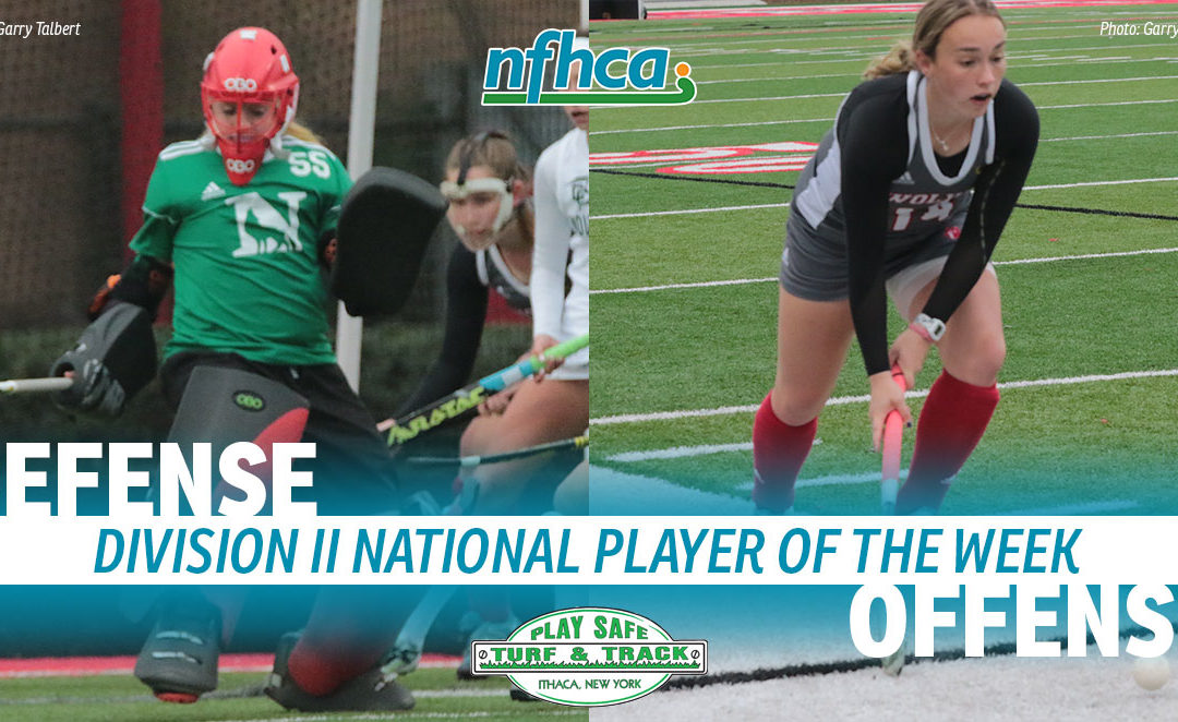 Lee, Wasserman named Play Safe Turf & Track/NFHCA Division II National Players of the Week