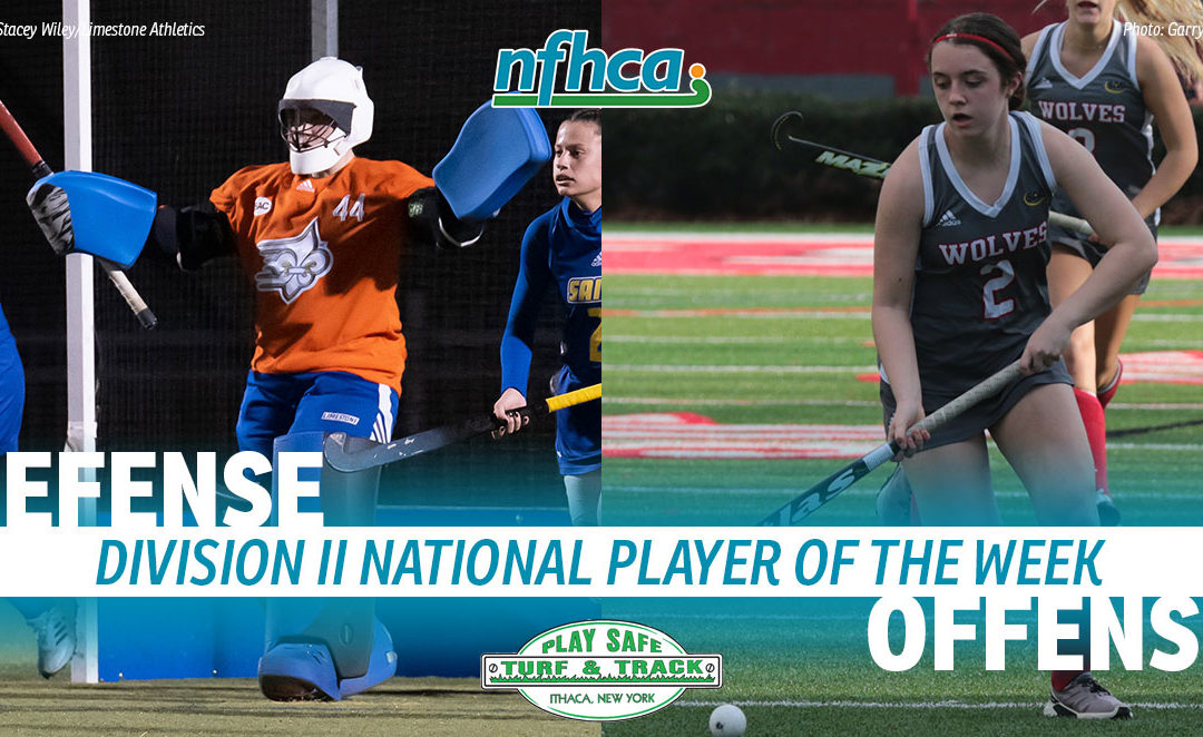 Drury, Koprivova named Play Safe Turf & Track/NFHCA Division II National Players of the Week