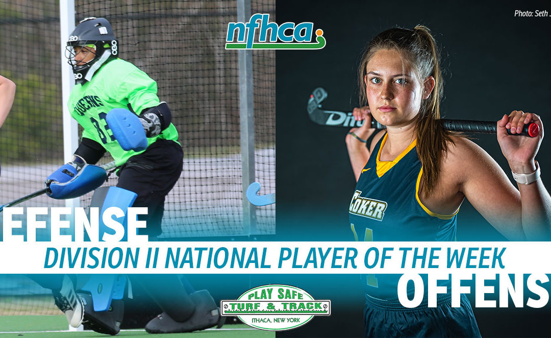 Kabo, Thompson named Play Safe Turf & Track/NFHCA Division II National Players of the Week