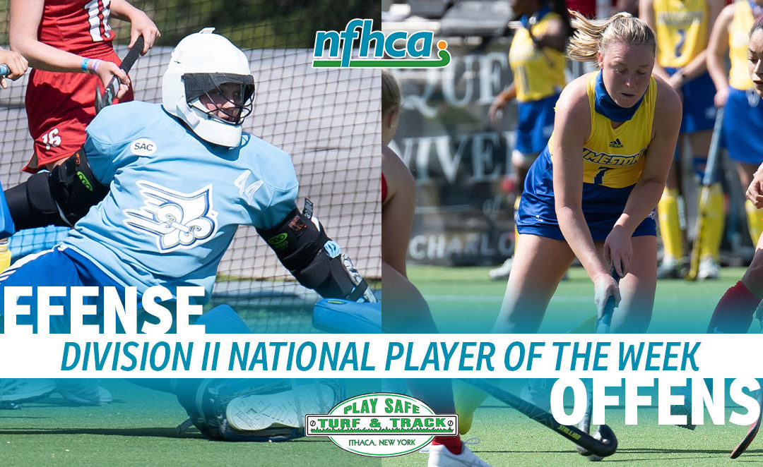 Diplock, Koprivova named Play Safe Turf & Track/NFHCA Division II National Players of the Week