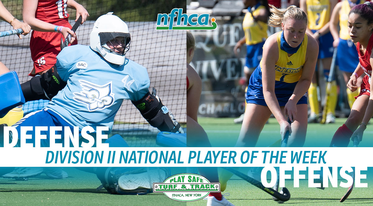 division II national player of the week koprivova and diplock