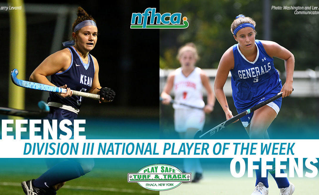 Amaden, O’Grady named Play Safe Turf & Track/NFHCA Division III National Players of the Week