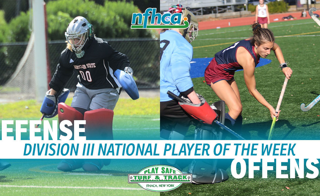 Nolan, Pickul named Play Safe Turf & Track/NFHCA Division III National Players of the Week