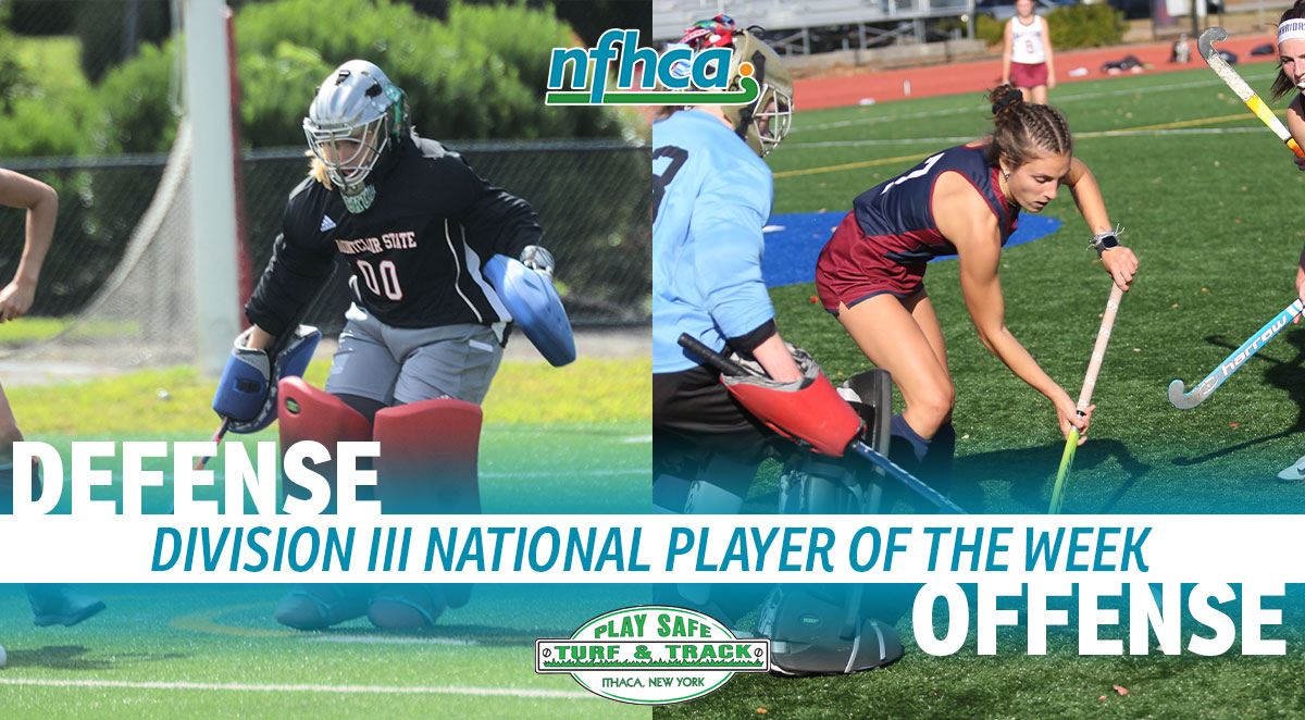 division II national player of the week field hockey athletes
