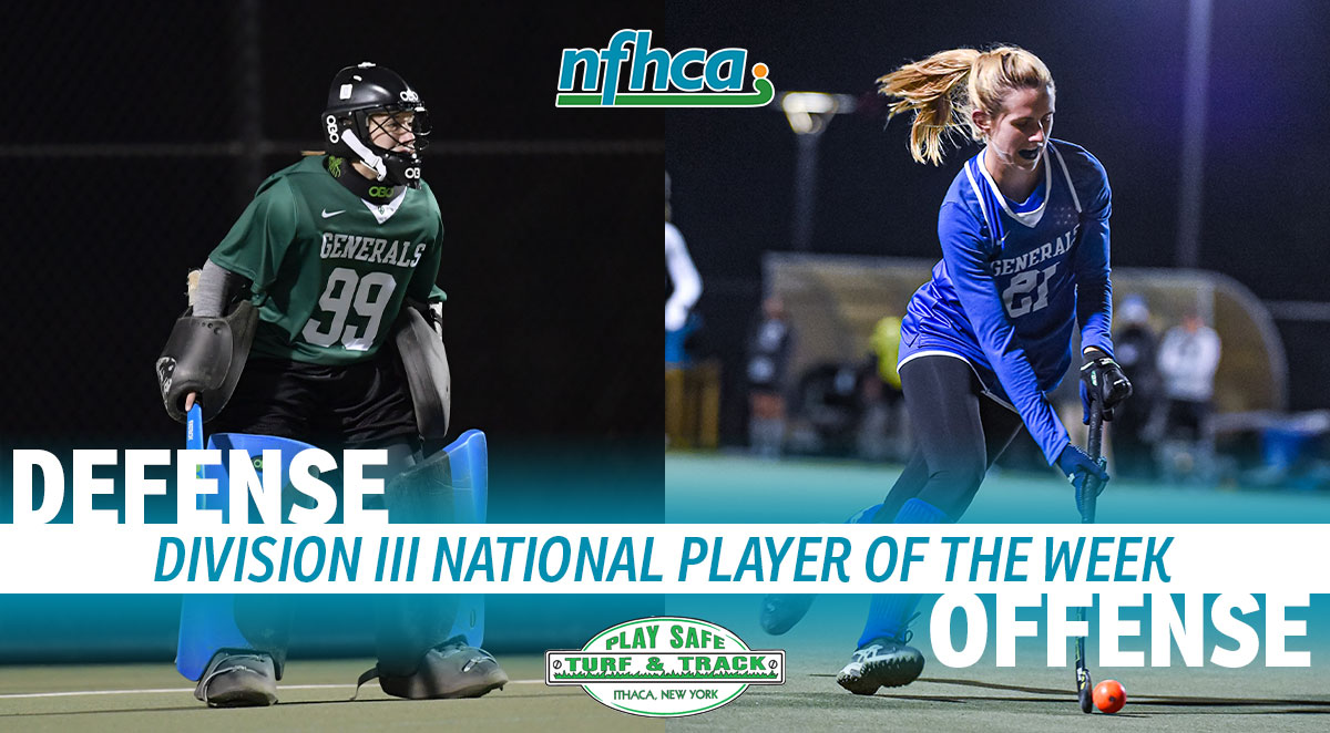 nfhca defense division III national player of the week offense