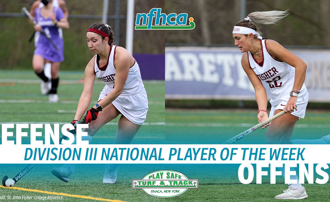 Slomba, Socker named Play Safe Turf & Track/NFHCA Division III National Players of the Week
