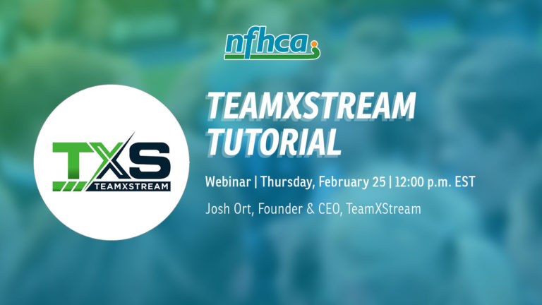 nfhca teamxstream tutorial
