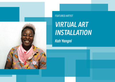 Artist, Kah Yangni, commissioned for virtual art installation at VCC 2021