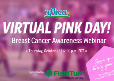 NFHCA to host Virtual Pink Day