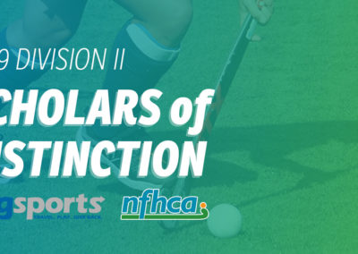 NFHCA announces 2019 Zag Field Hockey/NFHCA Division II Scholars of Distinction