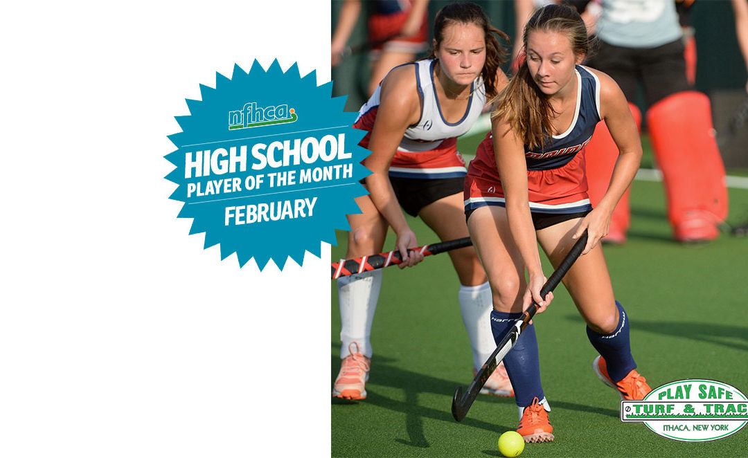 Massey named February Play Safe Turf & Track/NFHCA Club Player of the Month