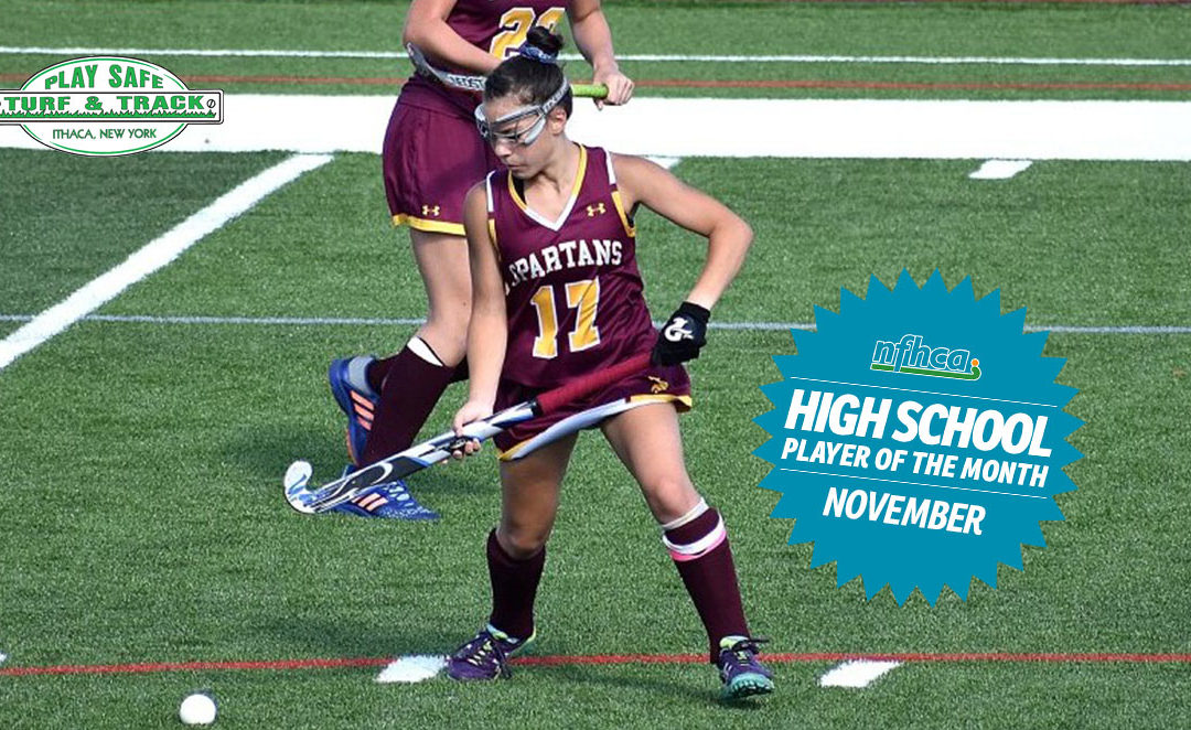 Tsioles named November Play Safe Turf & Track/NFHCA High School Player of the Month