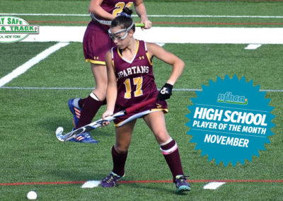Tsioles named November Play Safe Turf & Track/NFHCA High School Player of the Month